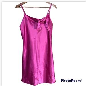 Vintage avon barbiecore slip dress
